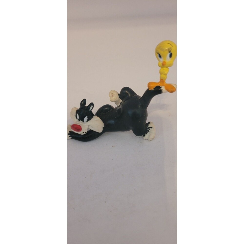 Sylvester the Cat & Tweety Bird Looney Tunes Applause WB PVC 1990's Figure